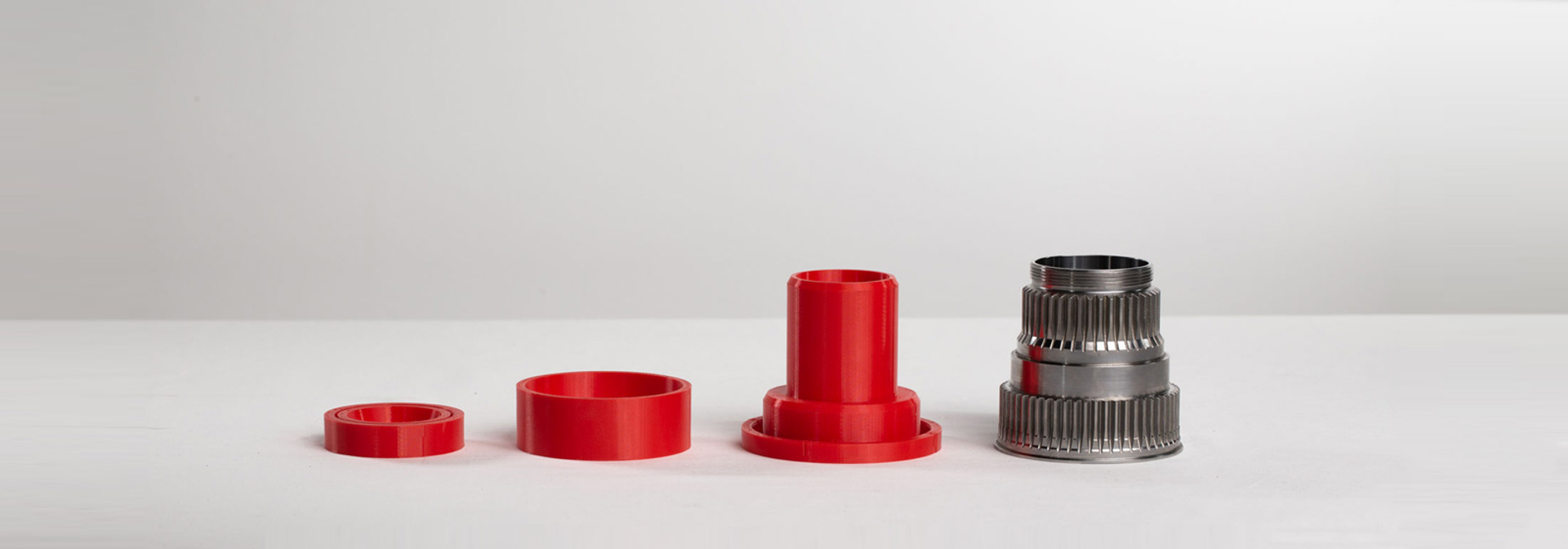 Silicone 3D printing for surface treatment -peening