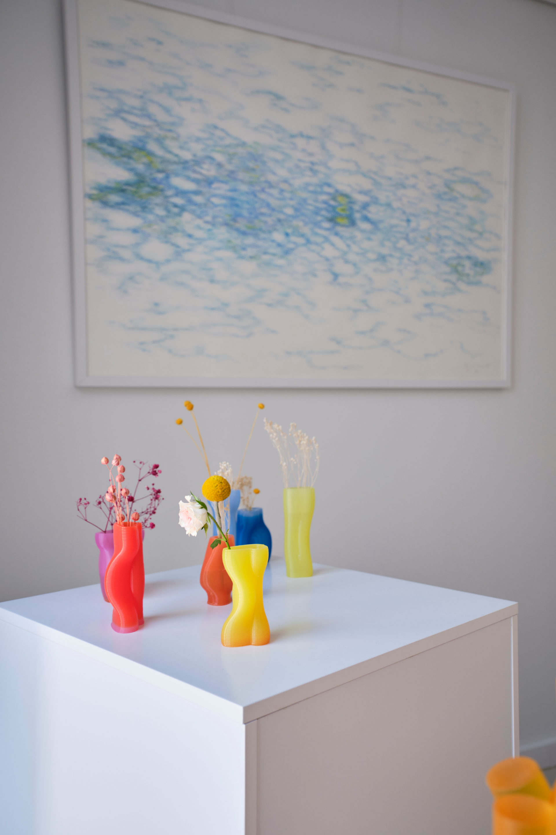 Silicone design 3d printing art