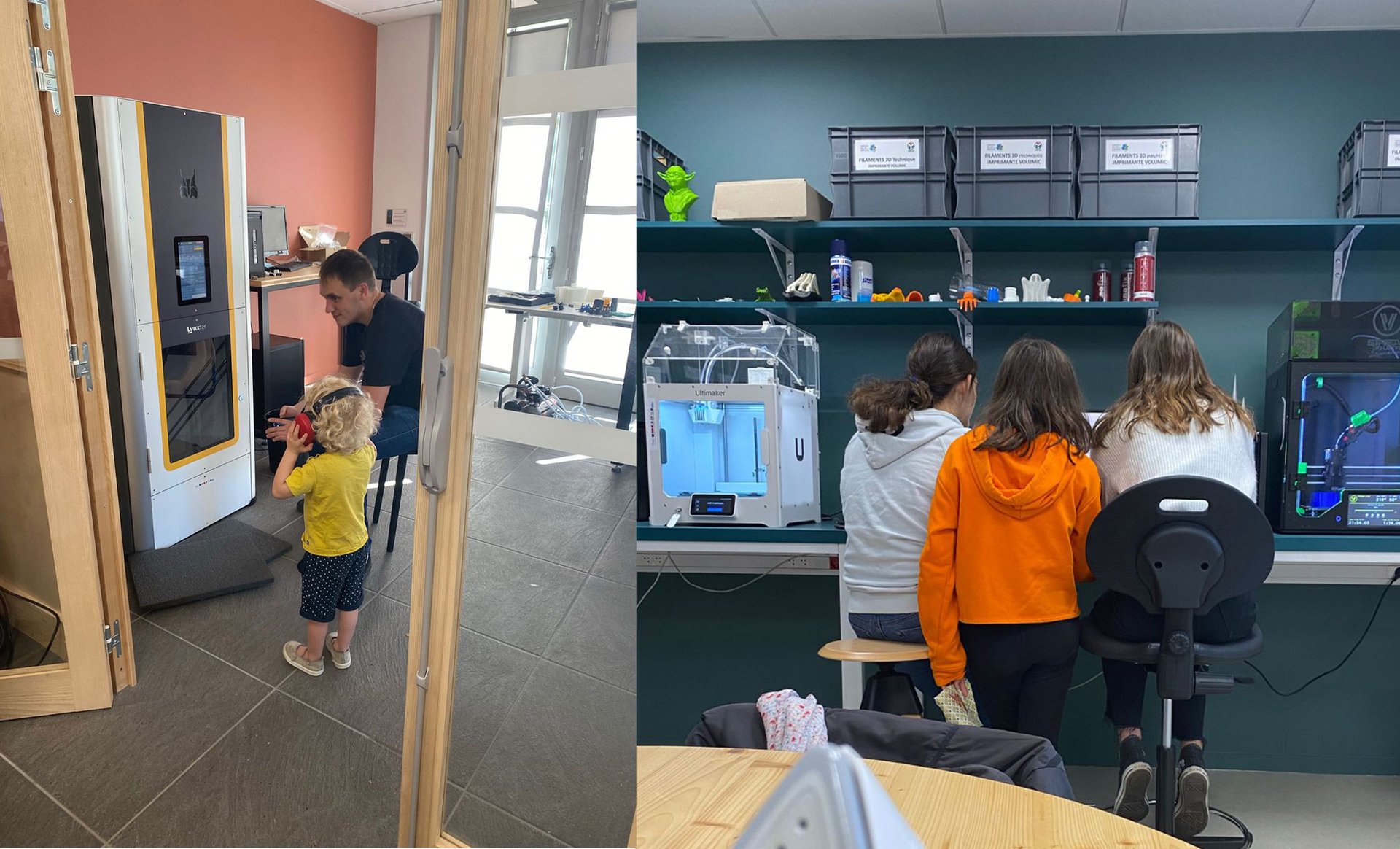 Initiation of children and teenagers to 3D printing