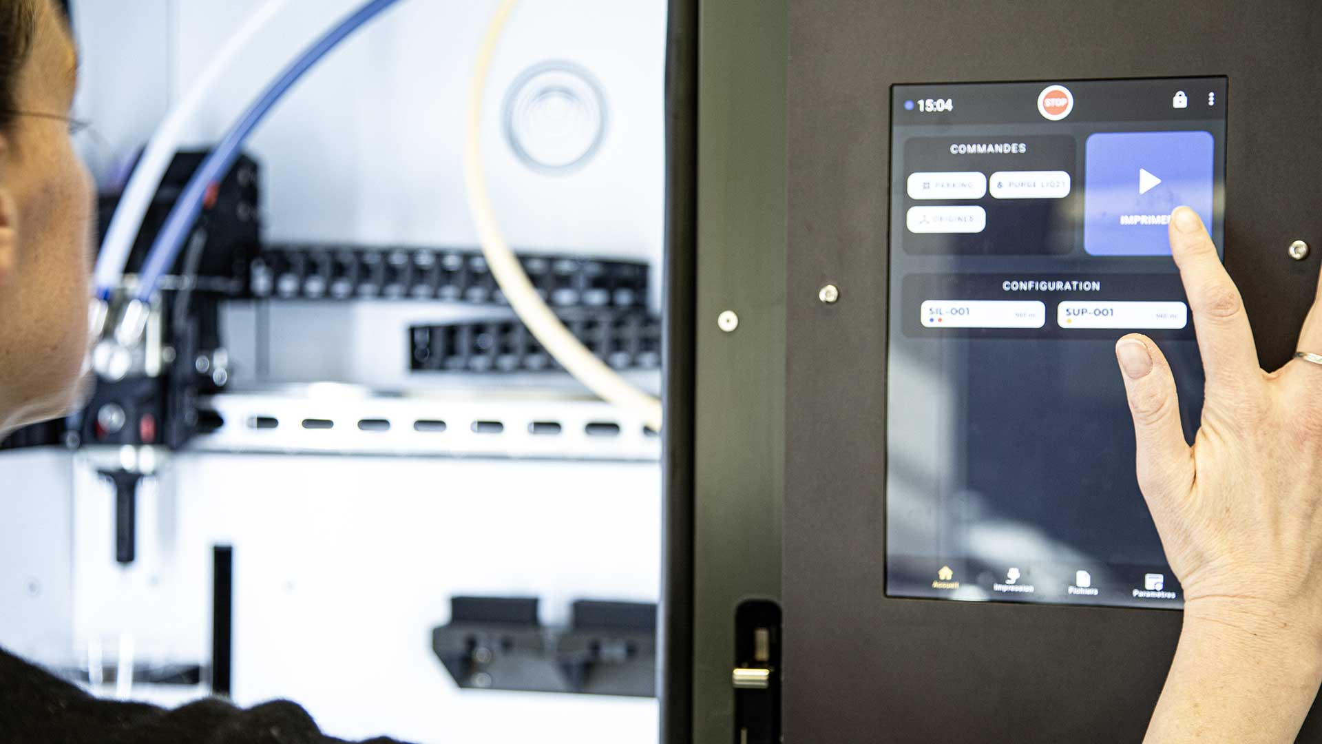 les étapes de l'impression 3D silicone