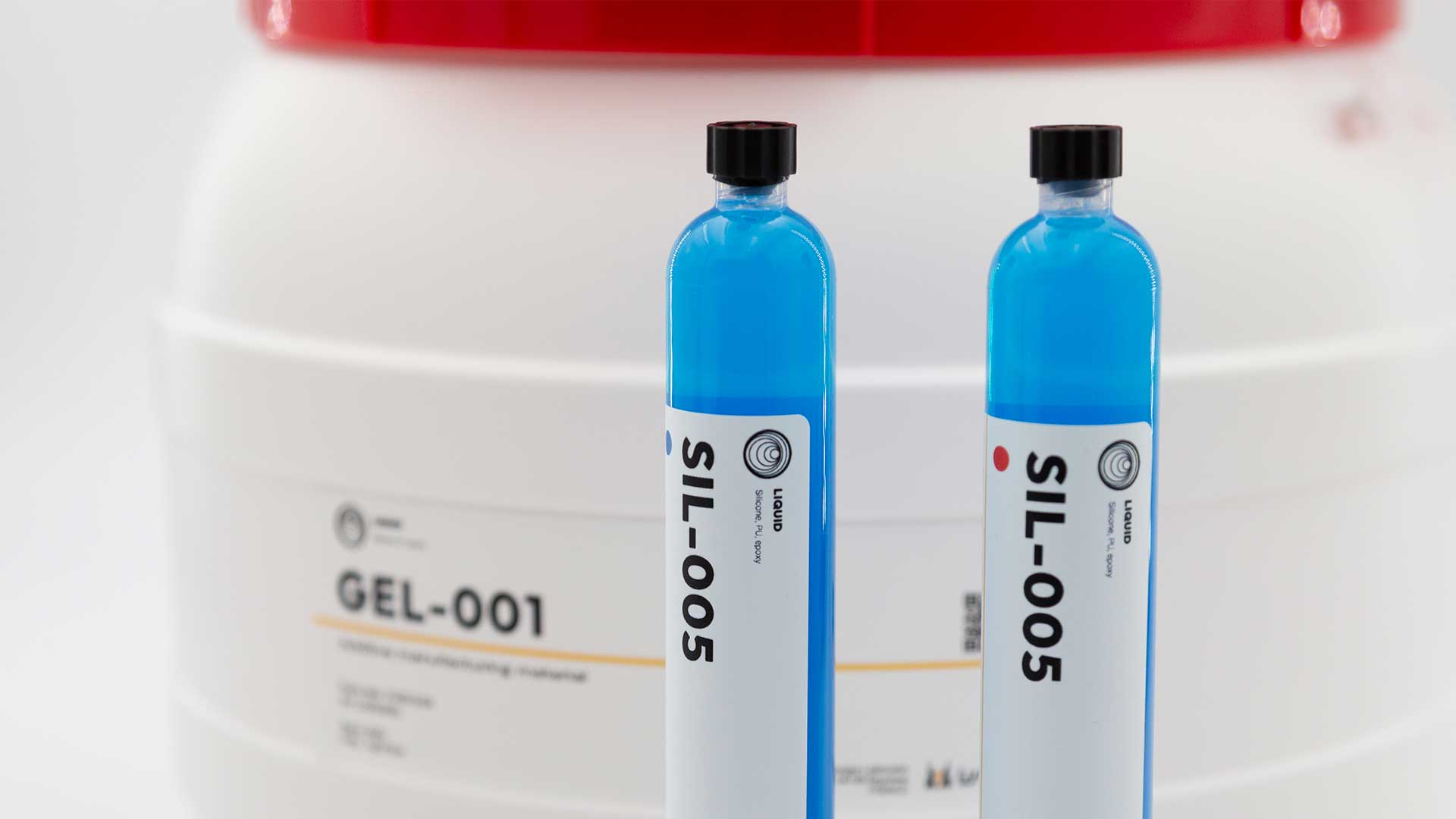 Silikon für den 3D-Druck in Gel