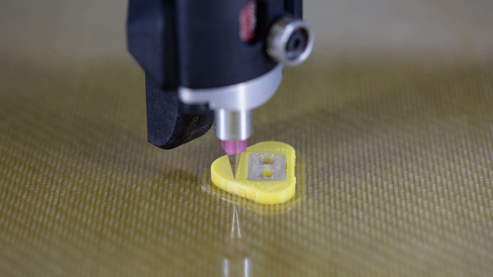 3D print of the silicone custom mask